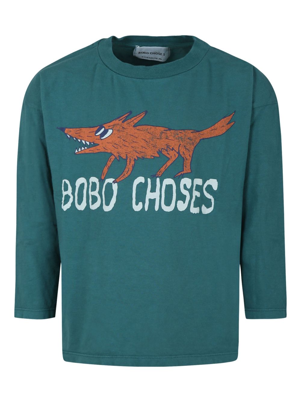 Bobo Choses 图案印花T恤 - 绿色