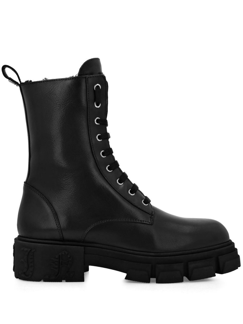 Philipp Plein 皮靴 - 黑色