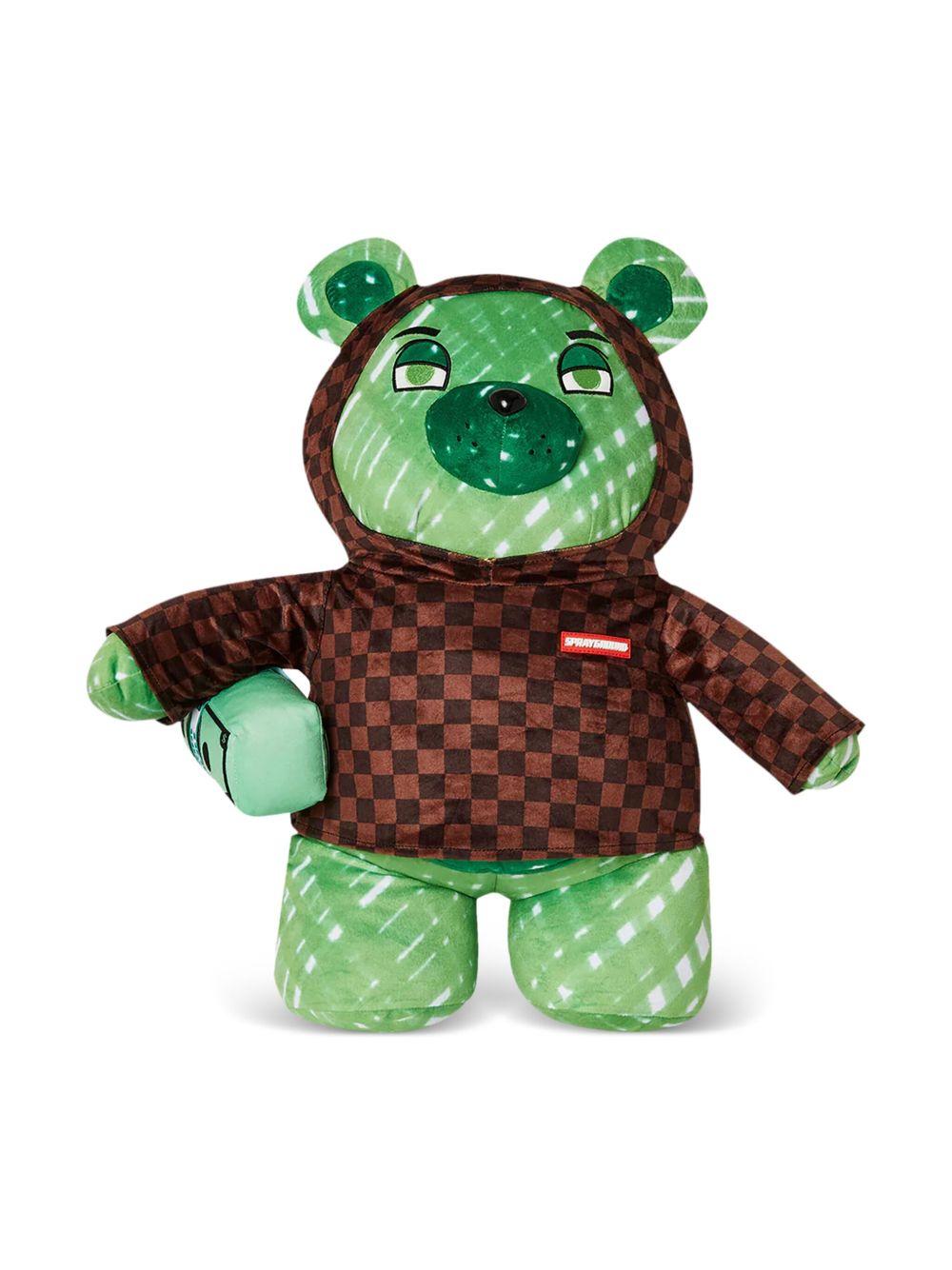 sprayground kid Teddy Bear 双肩包 - 褐色
