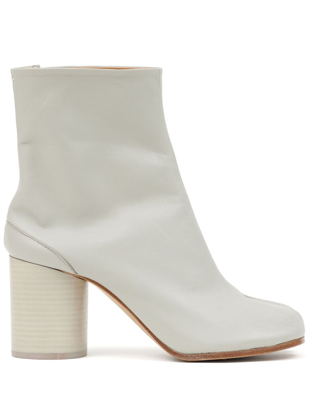 Maison Margiela Tabi 高跟及踝皮靴 - 中性色