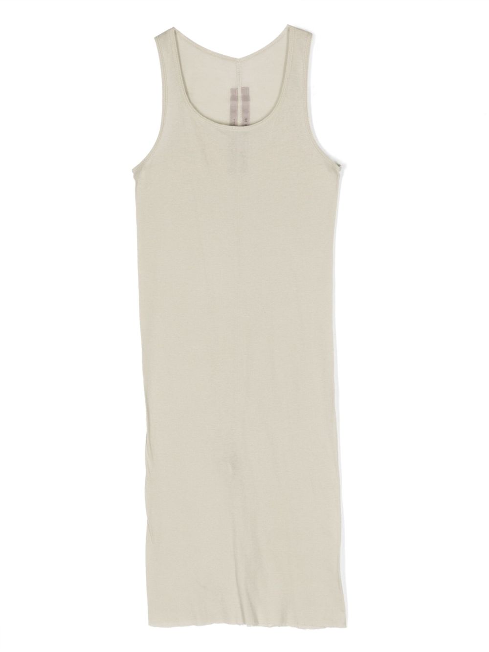 Rick Owens Kids 长款棉坦克背心 - 中性色