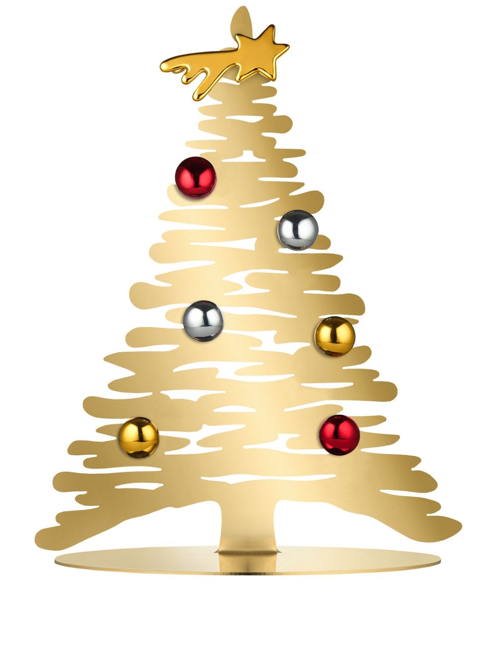 Alessi Bark for Christmas 小树装饰（30厘米） - 金色