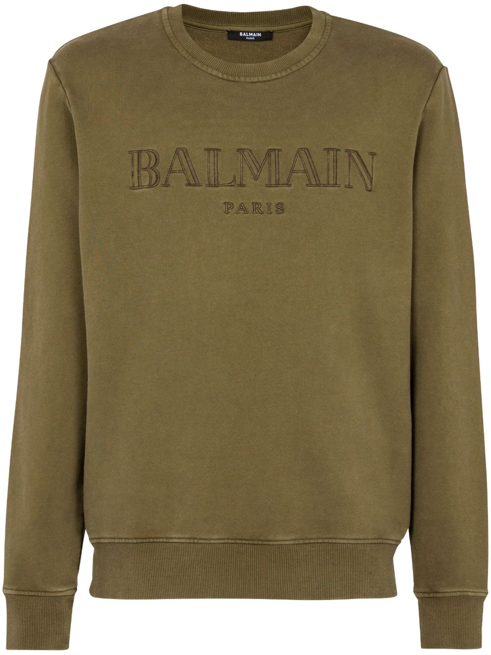 Balmain Vintage Balmain 棉卫衣 - 绿色