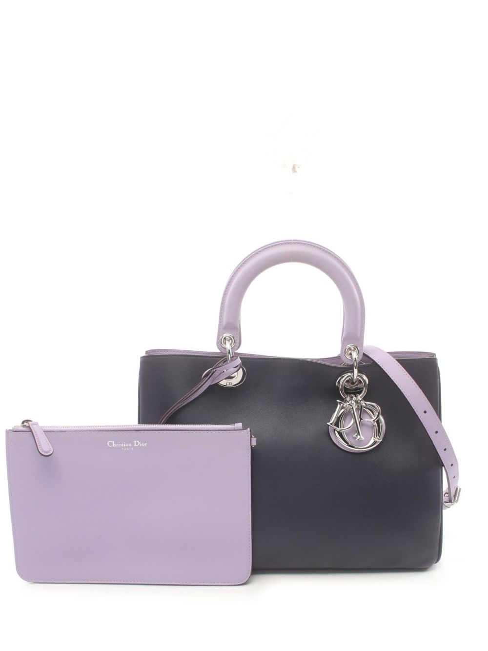 Christian Dior Pre-Owned Diorissimo 两用手提包（2010年代典藏款） - 黑色