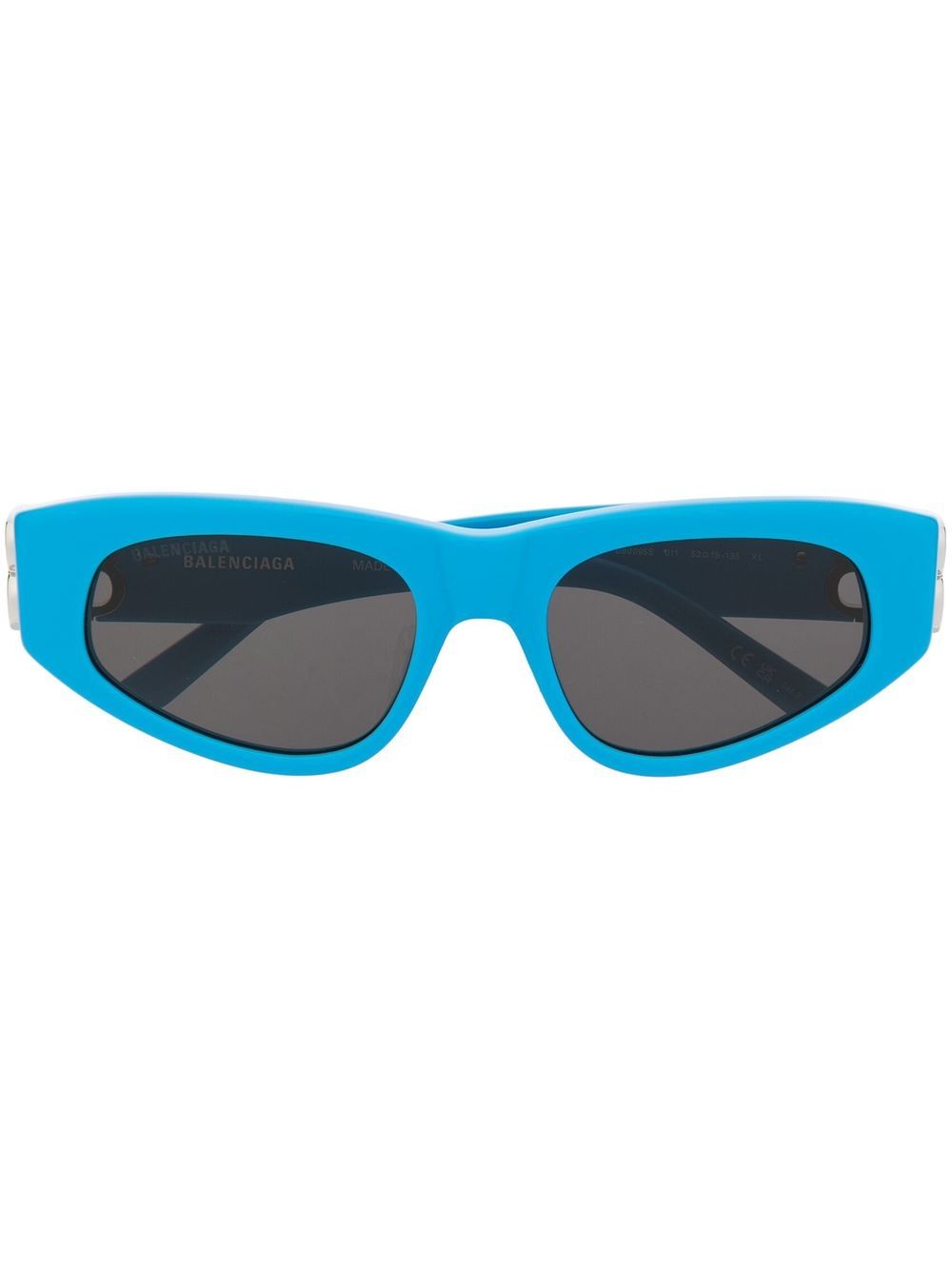 Balenciaga Eyewear 巴黎世家 Dynasty D形框太阳眼镜 - 蓝色