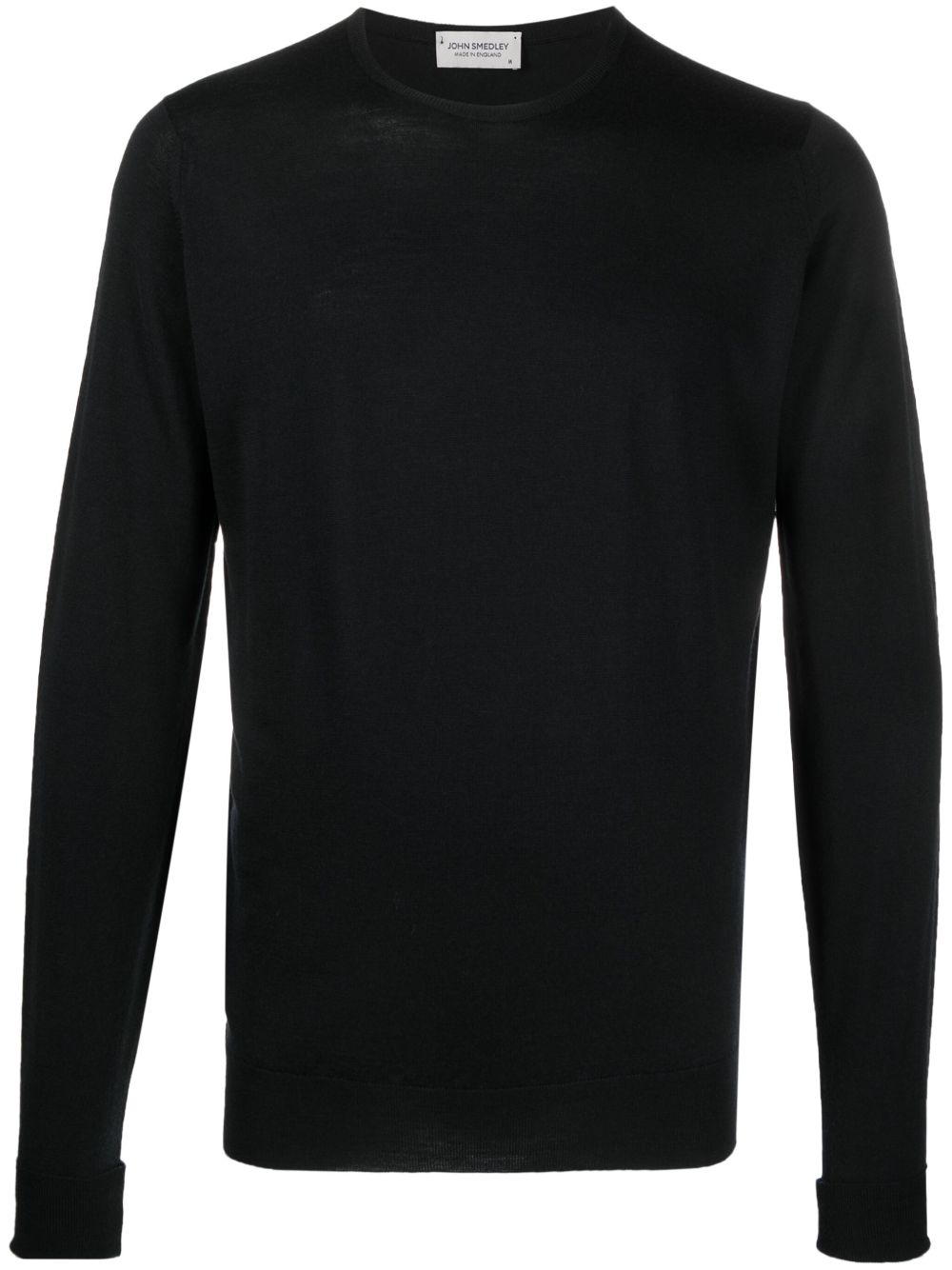 John Smedley 圆领毛衣 - 黑色