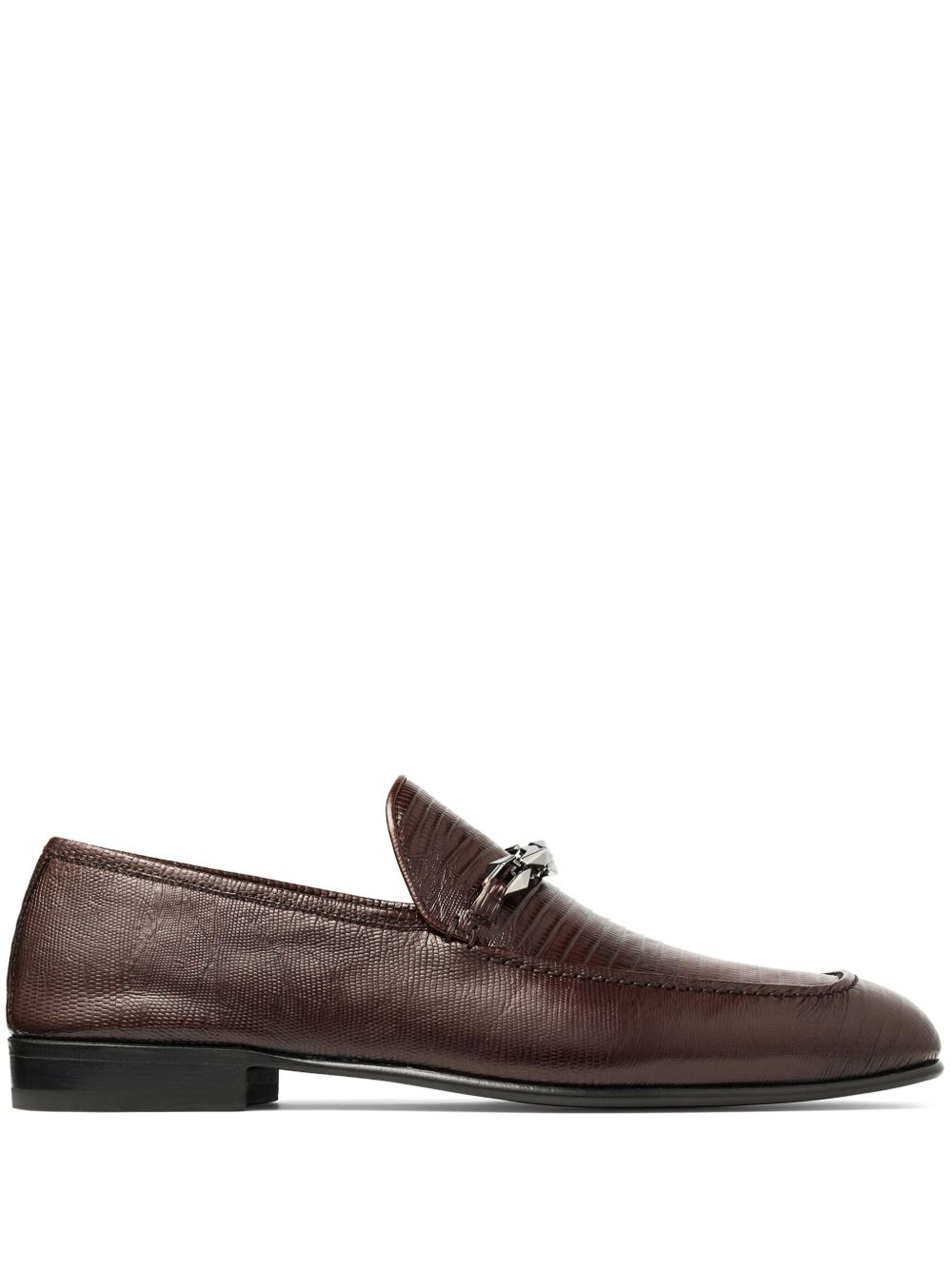 Jimmy Choo Marti Reverse 乐福鞋 - 褐色