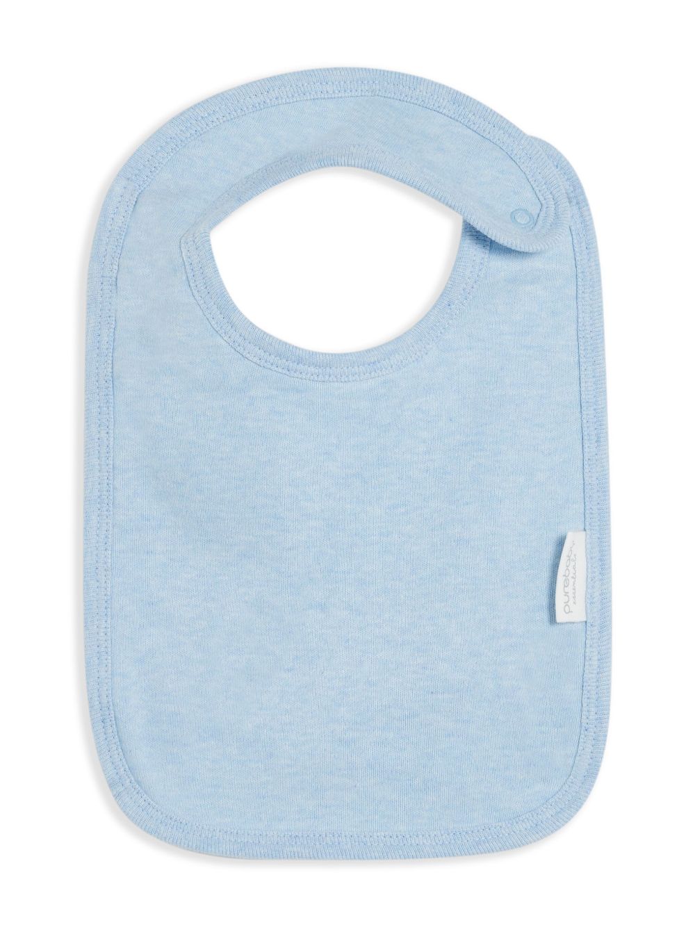 Purebaby Essentials 围兜 - 蓝色