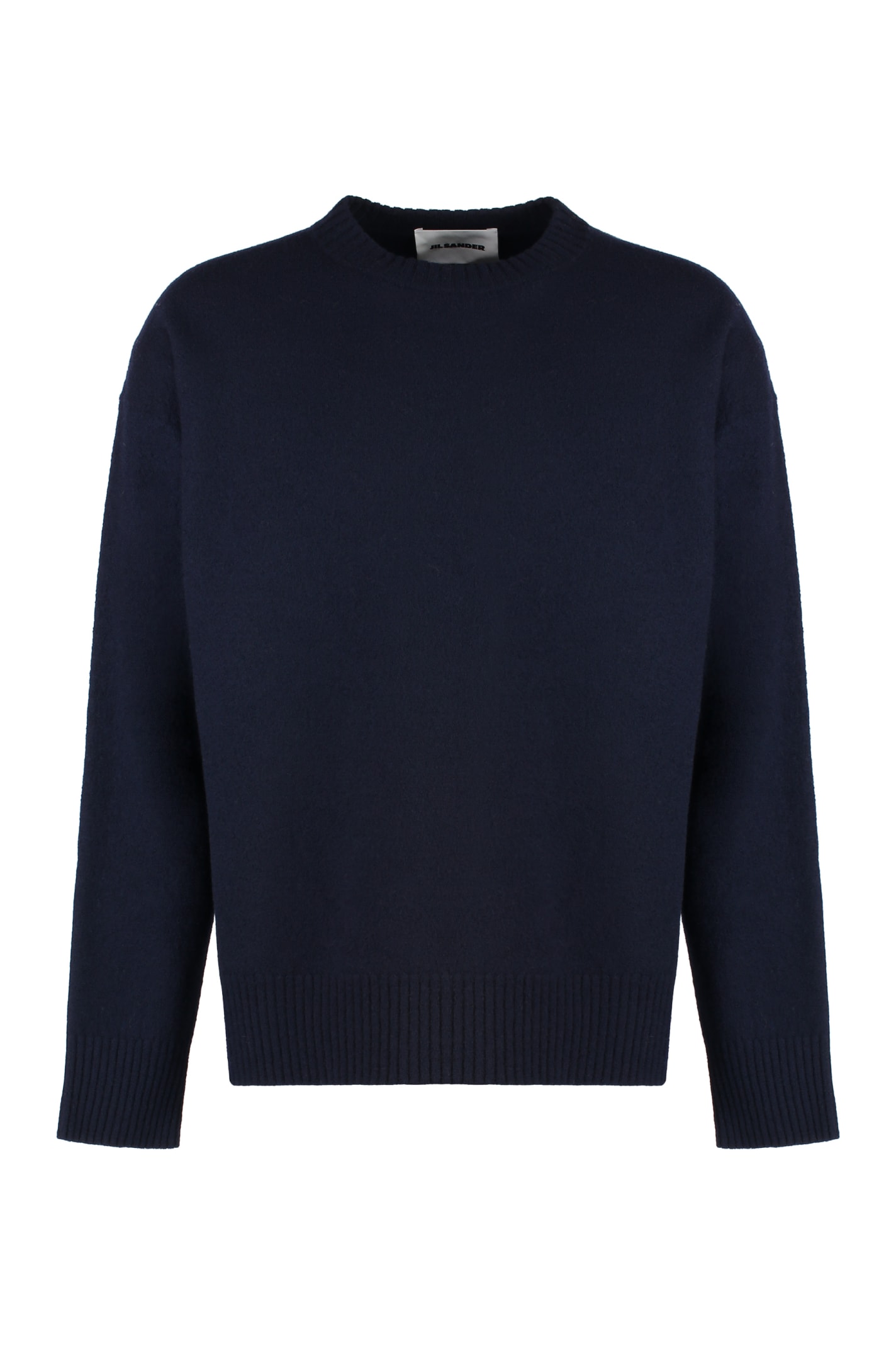Jil Sander 圆领羊毛毛衣