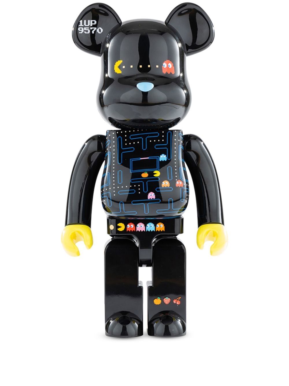 MEDICOM TOY Pac-Man 10 BE@RBRICK 玩具 - 黑色