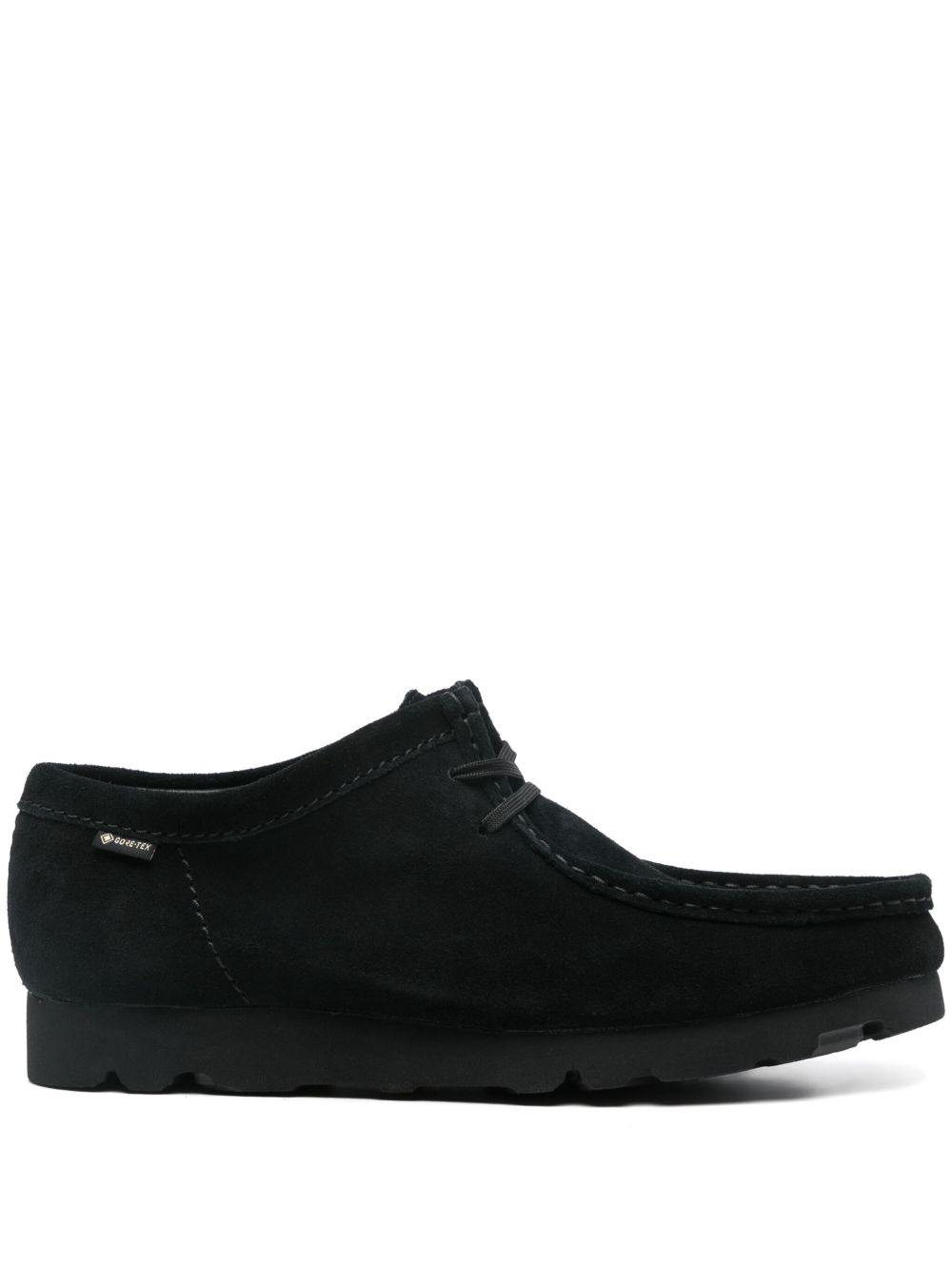 Clarks Originals 绒面皮德比鞋 - 黑色