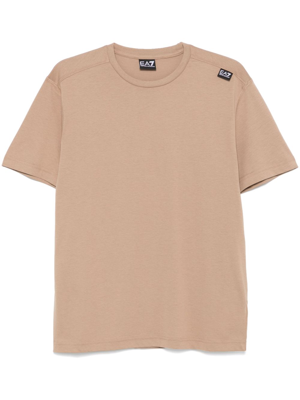 Ea7 Emporio Armani logo印花T恤 - 中性色