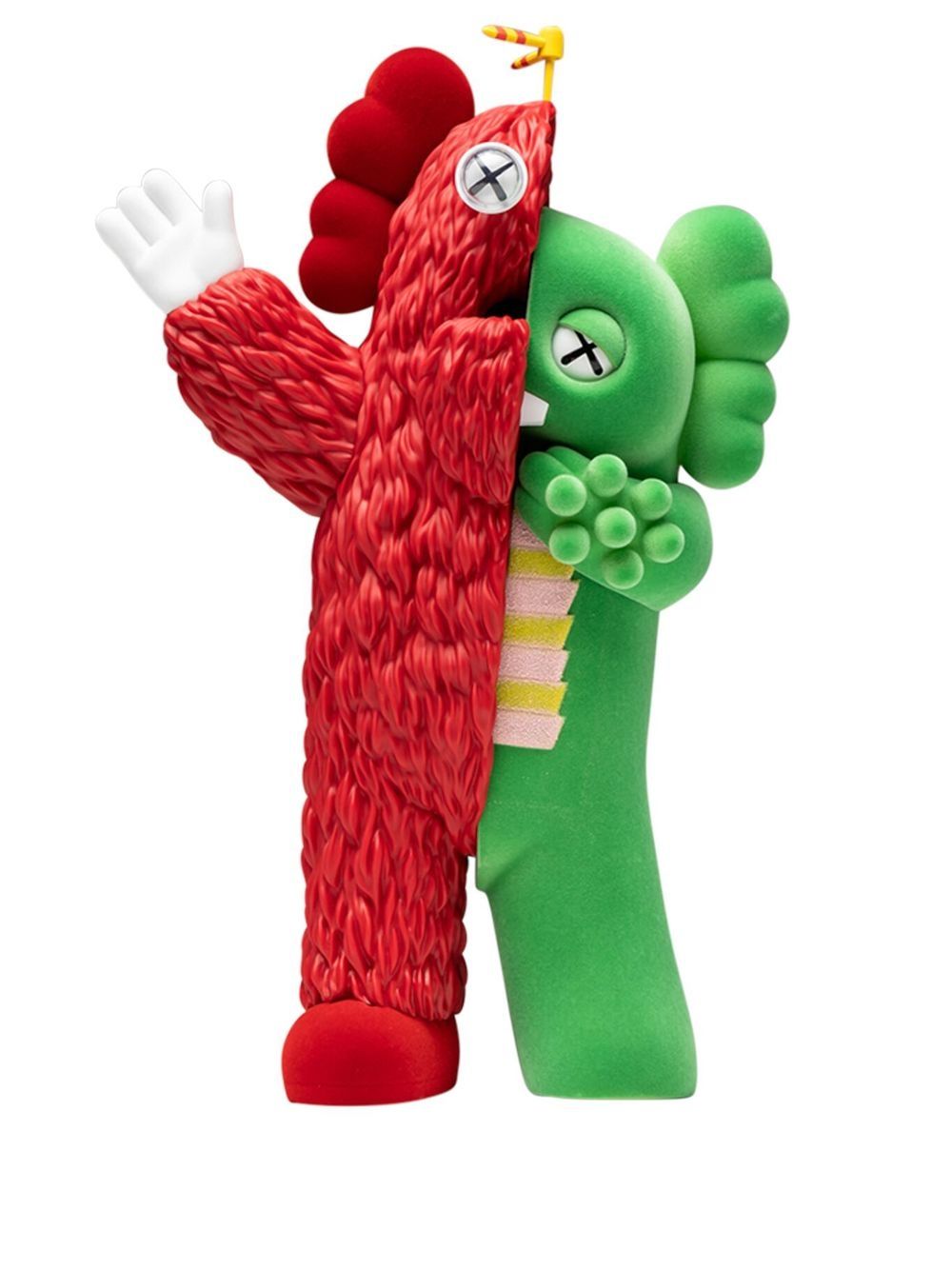 KAWS Kachamukku 亮面玩具 - 红色