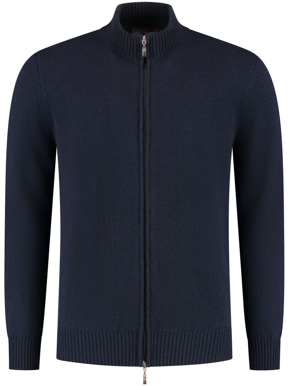 Doriani Cashmere 拉链开衫 - 蓝色
