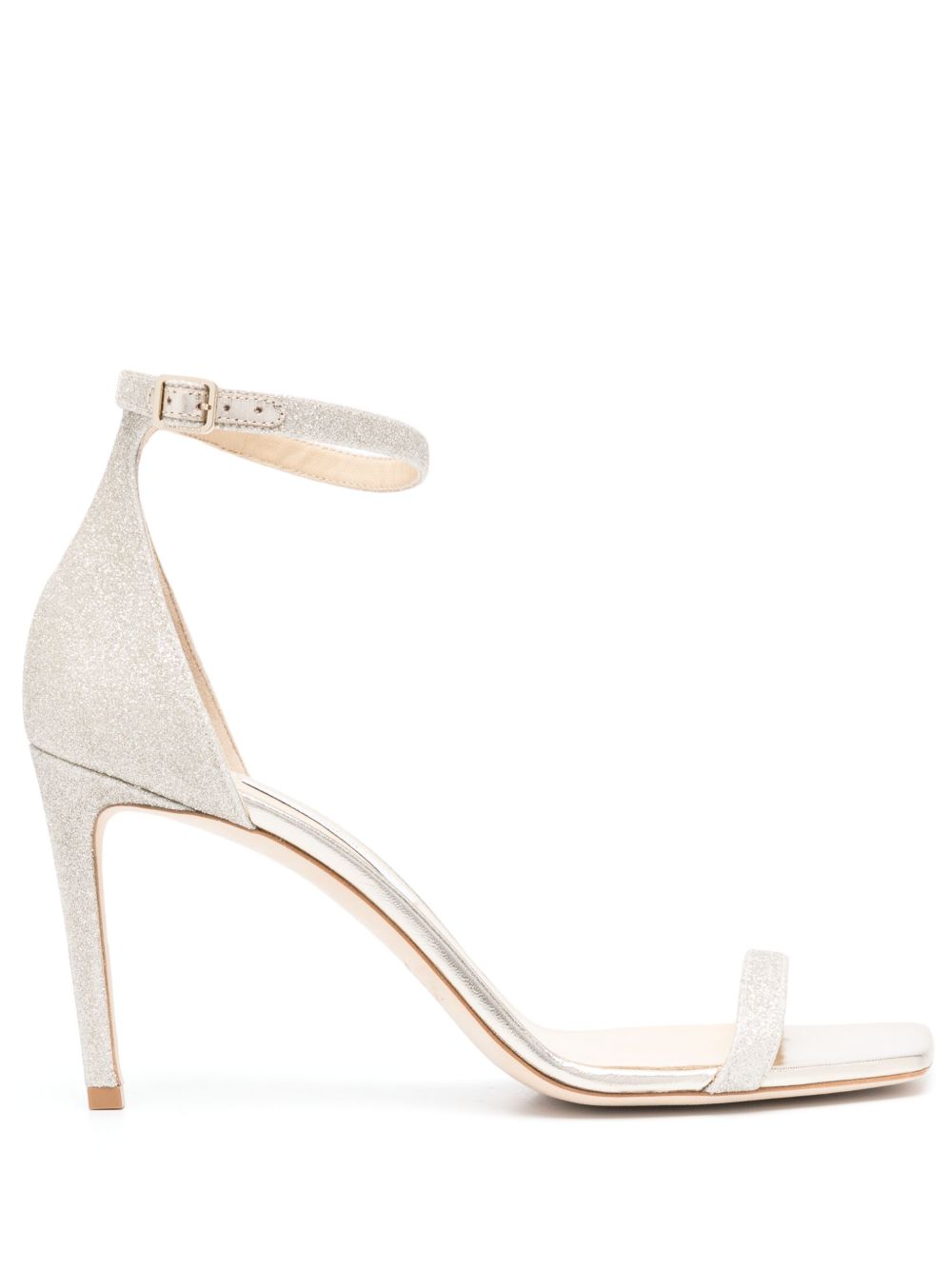 Jimmy Choo Pre-Owned Alva 高跟凉鞋（8.5厘米） - 银色