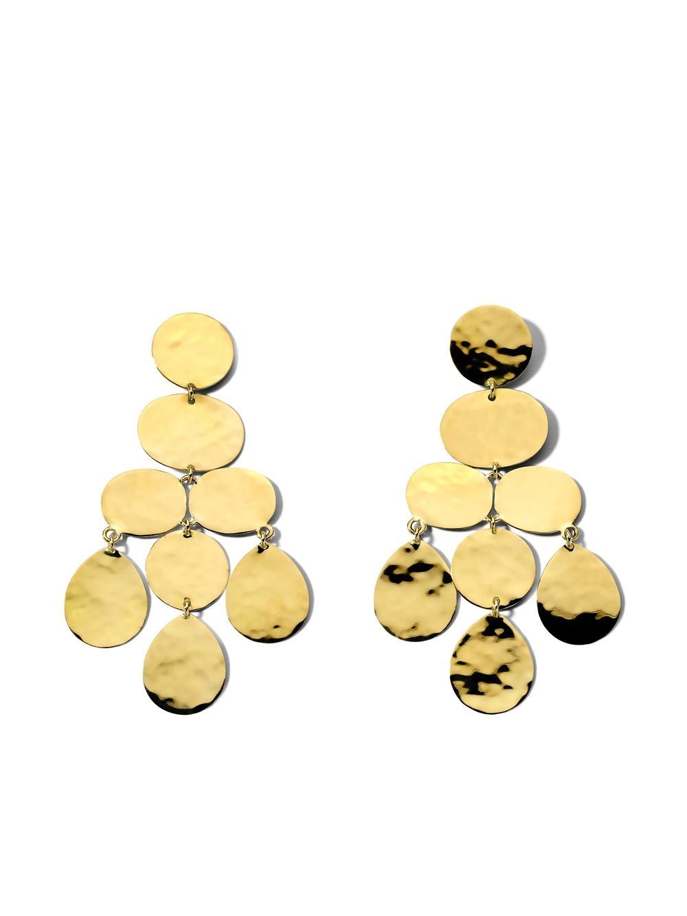 IPPOLITA Classico 18K黄金小号吊饰耳环 - 金色