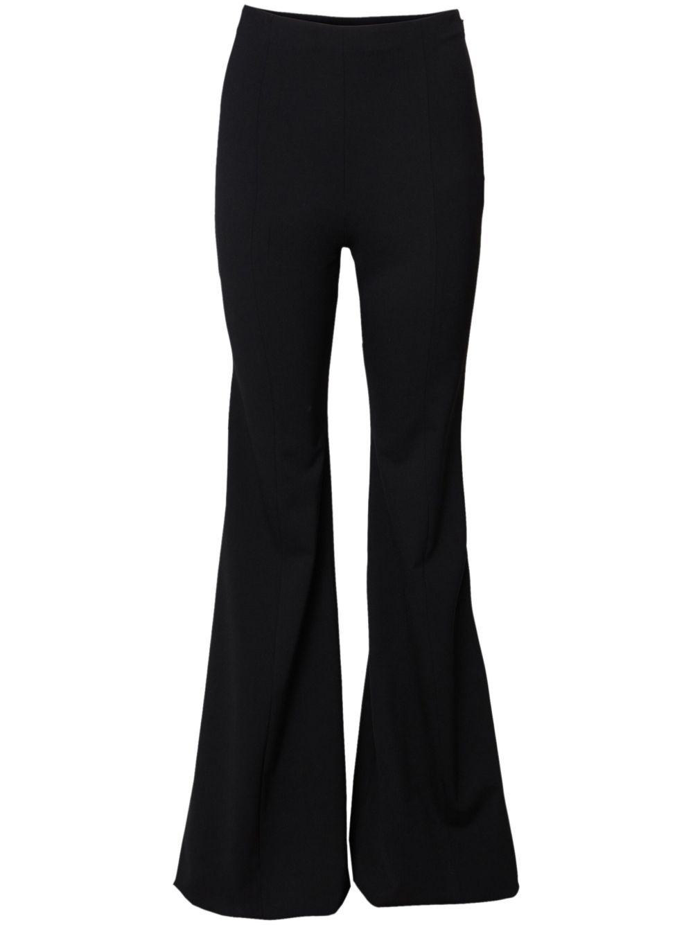 Carolina Herrera 高腰喇叭裤 - 黑色