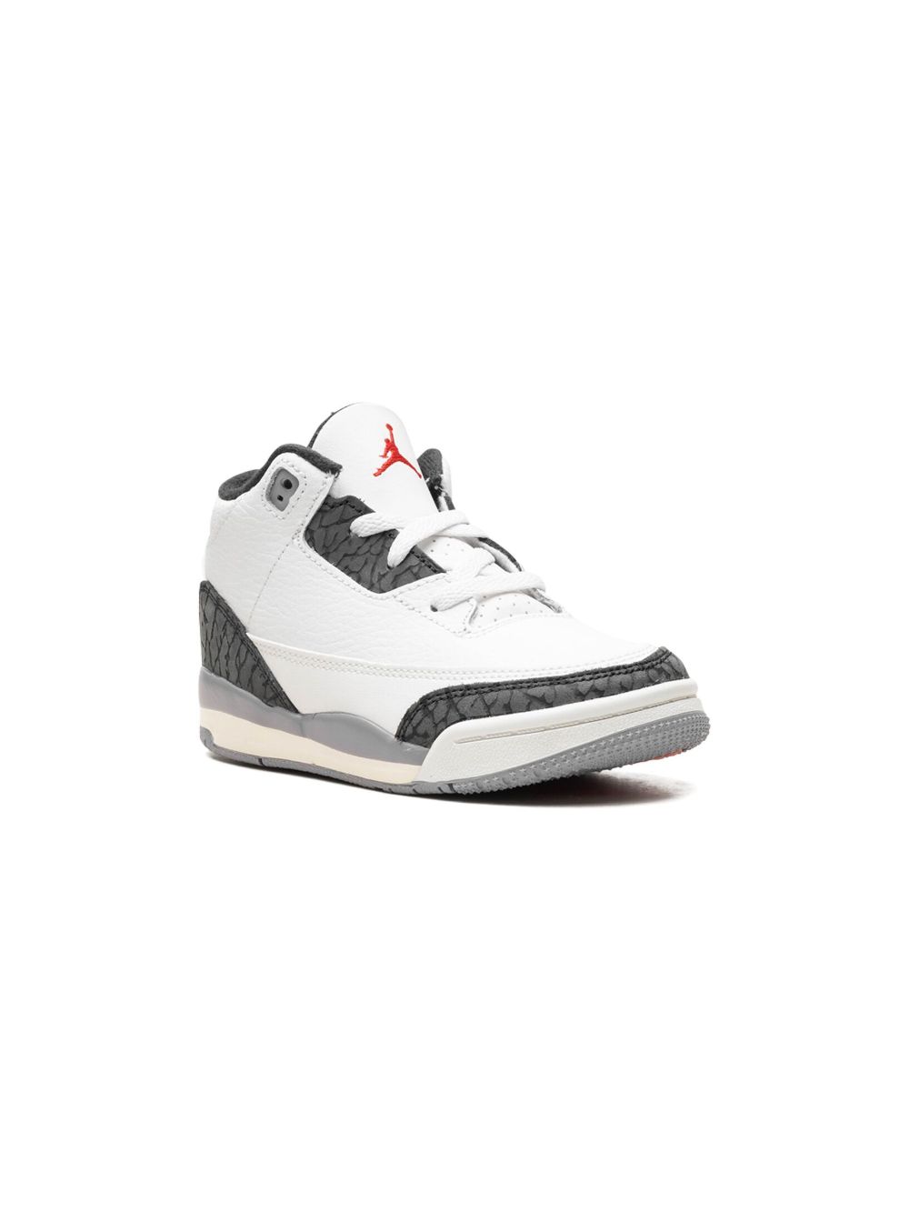 Jordan Kids Air Jordan 3 Cement Grey 运动鞋 - 白色