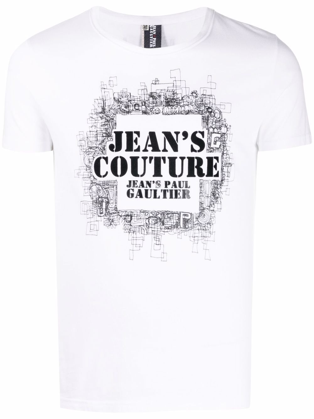 Jean Paul Gaultier Pre-Owned logo印花T恤（1990年代典藏款） - 白色