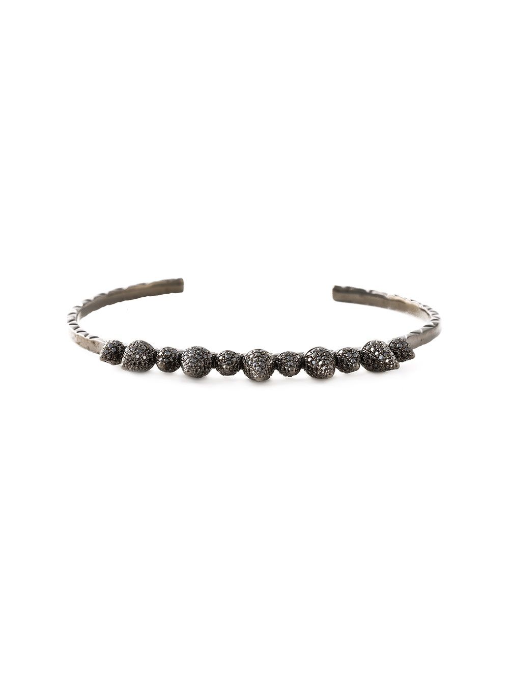 Joëlle Jewellery 'Spike'手镯 - 金属色