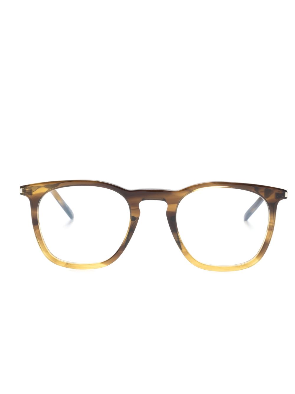 Saint Laurent Eyewear 方框眼镜 - 绿色