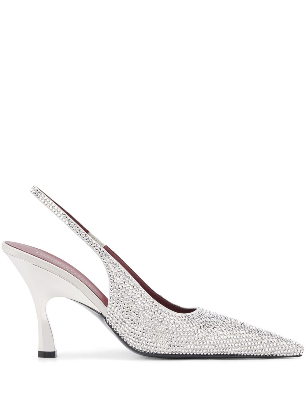 Stella McCartney Elsa 高跟鞋（9厘米） - 银色