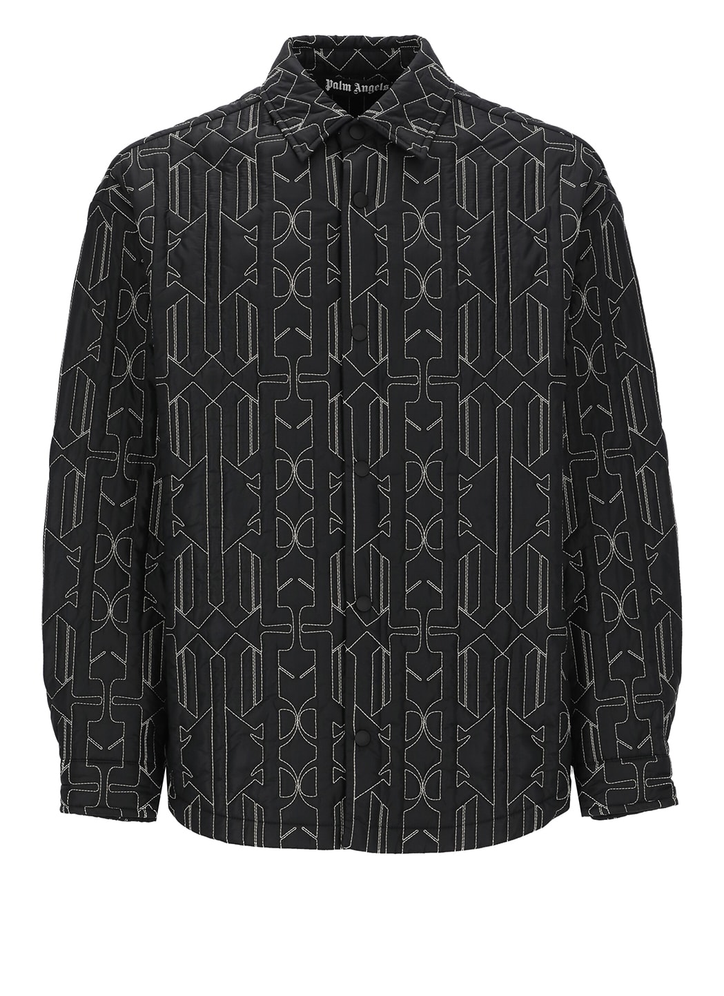 Palm Angels All Monogram Quilted Dover Jacket