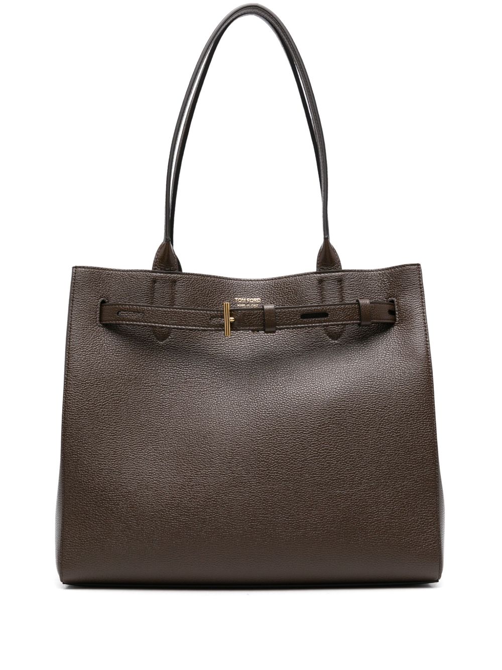 TOM FORD Audrey 中号手提包 - 褐色
