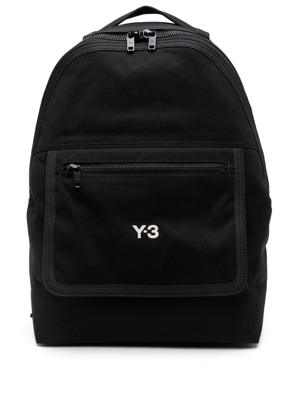 Y-3 CL logo贴花双肩包 - 黑色