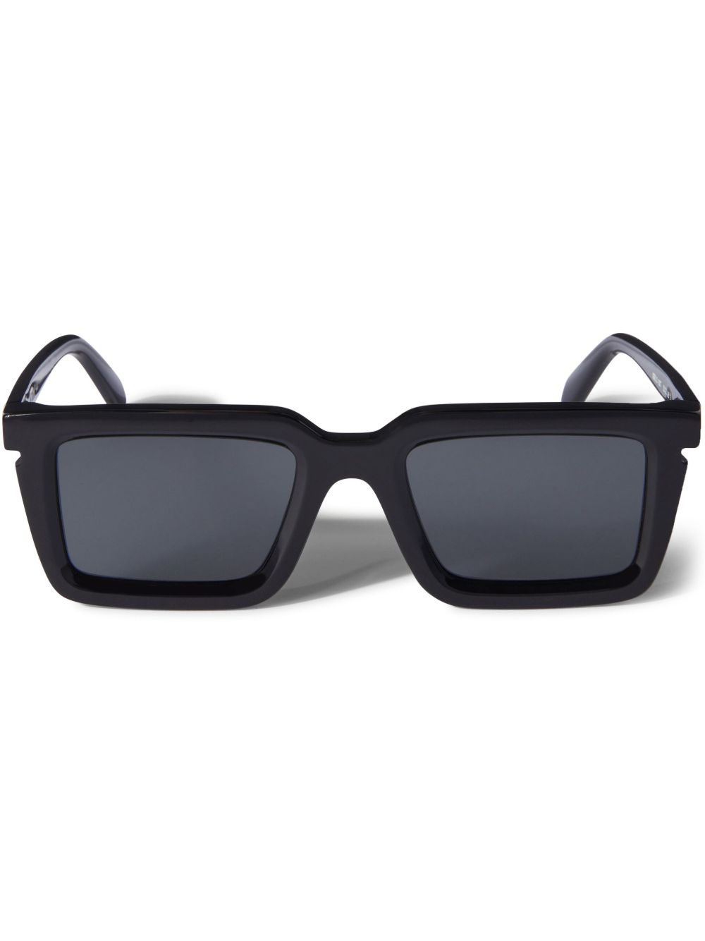 Off-White Eyewear Tucson 长方形框太阳眼镜 - 黑色