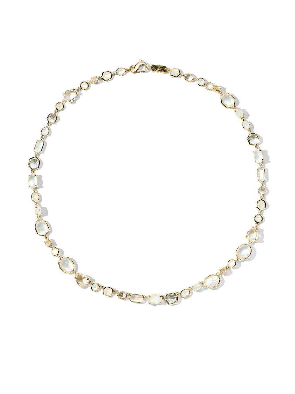 IPPOLITA 18K黄金 Rock Candy Flirt 月长石项链 - 金色