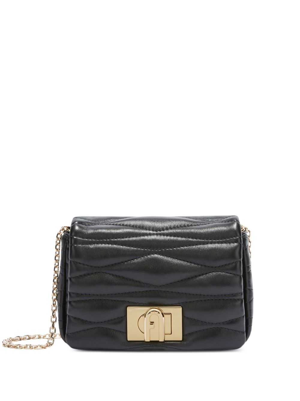 Furla 1927 系列迷你单肩包 - 黑色
