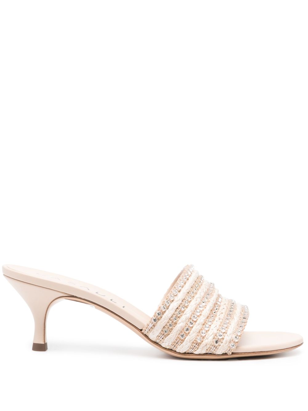 Casadei Limelight 中跟穆勒鞋 - 粉色