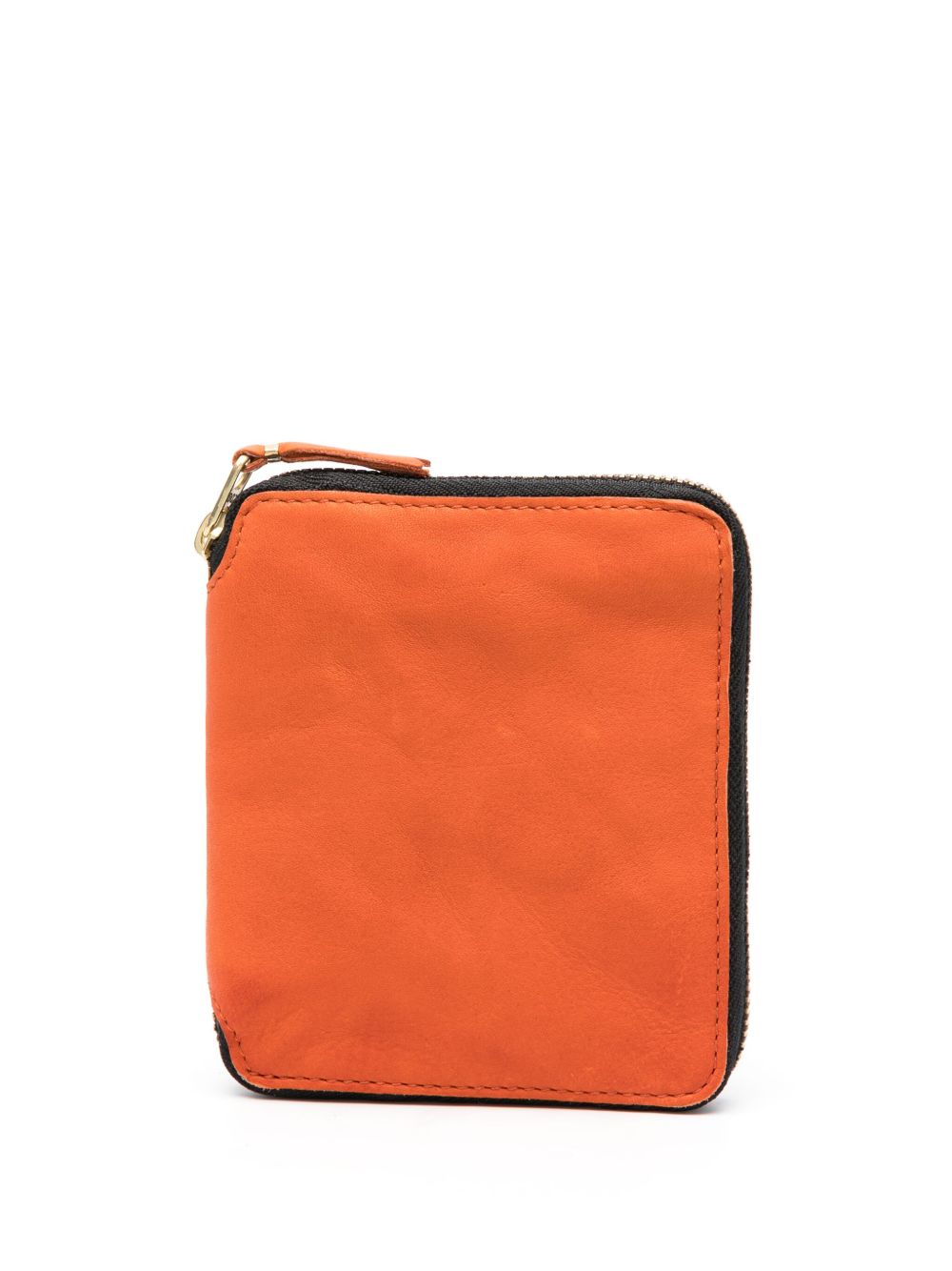 Comme Des Garçons Wallet 长方形皮质钱包 - 橘色