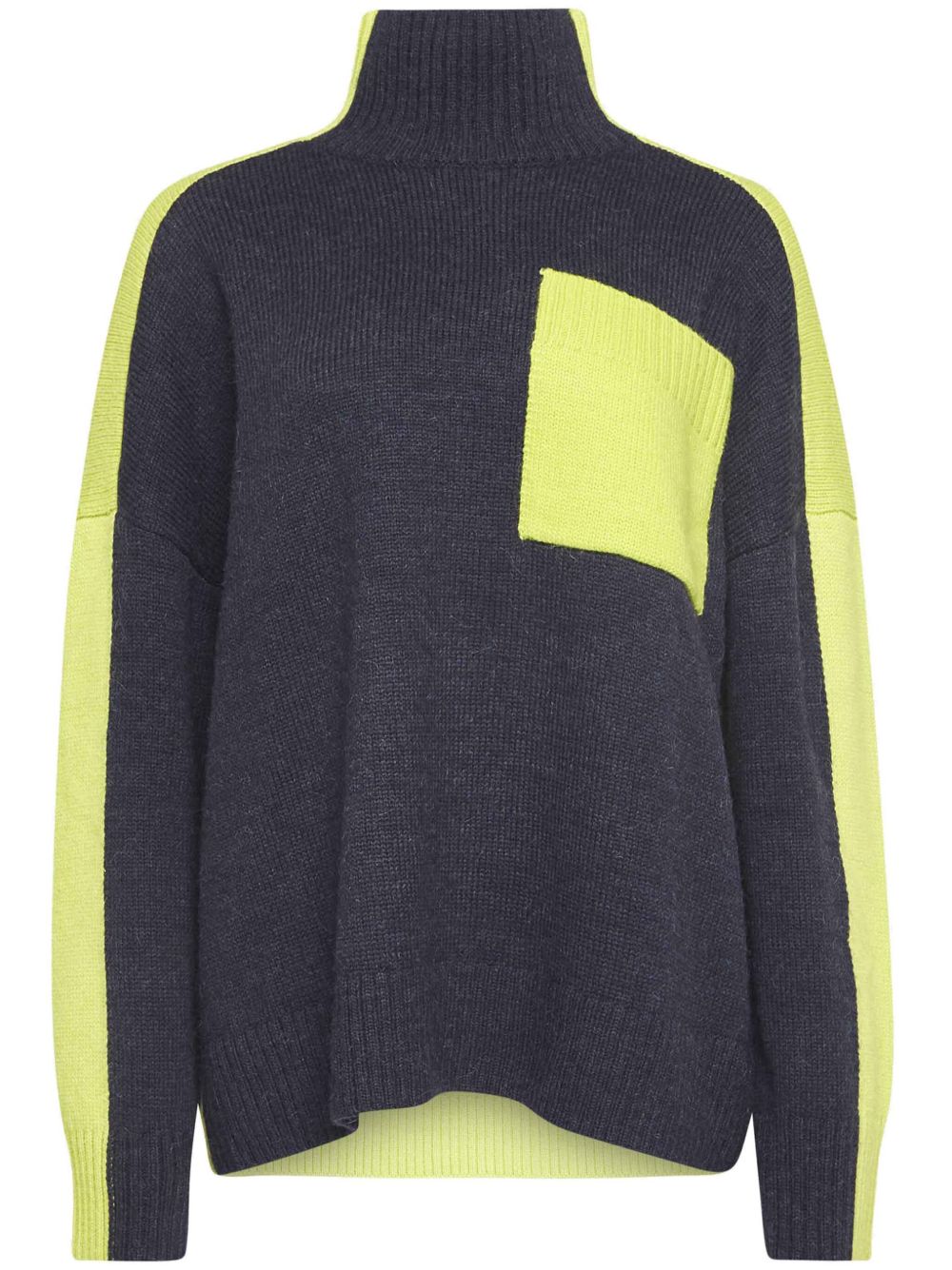JW Anderson 双色毛衣 - 蓝色
