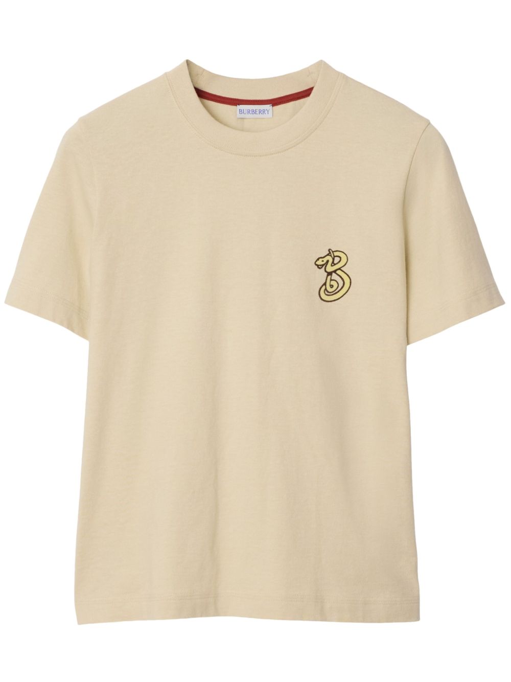 Burberry B Snake T恤 - 中性色