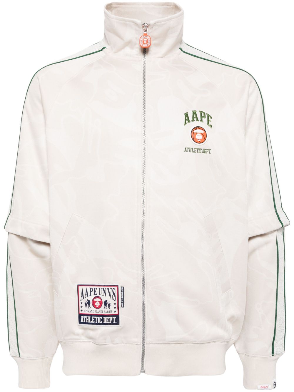 AAPE BY *A BATHING APE® 可拆卸衣袖运动夹克 - 中性色