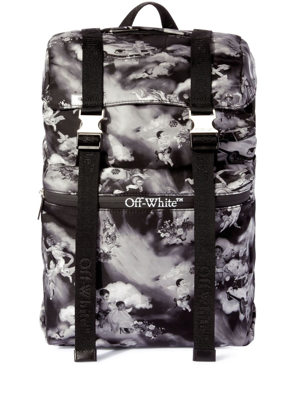 Off-White Outdoor 双肩包 - 黑色