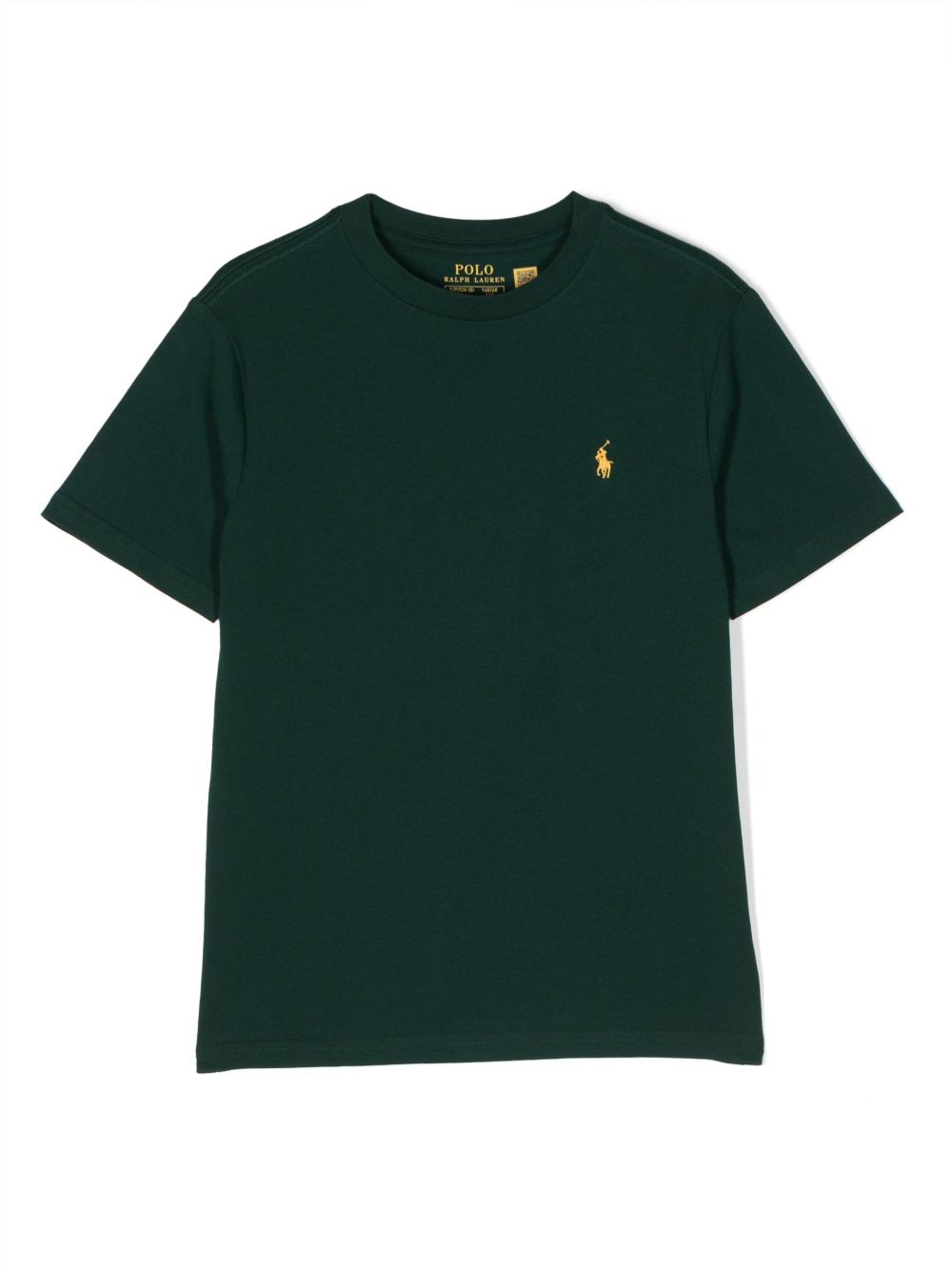 POLO RALPH LAUREN KIDS Polo Pony 棉T恤 - 绿色