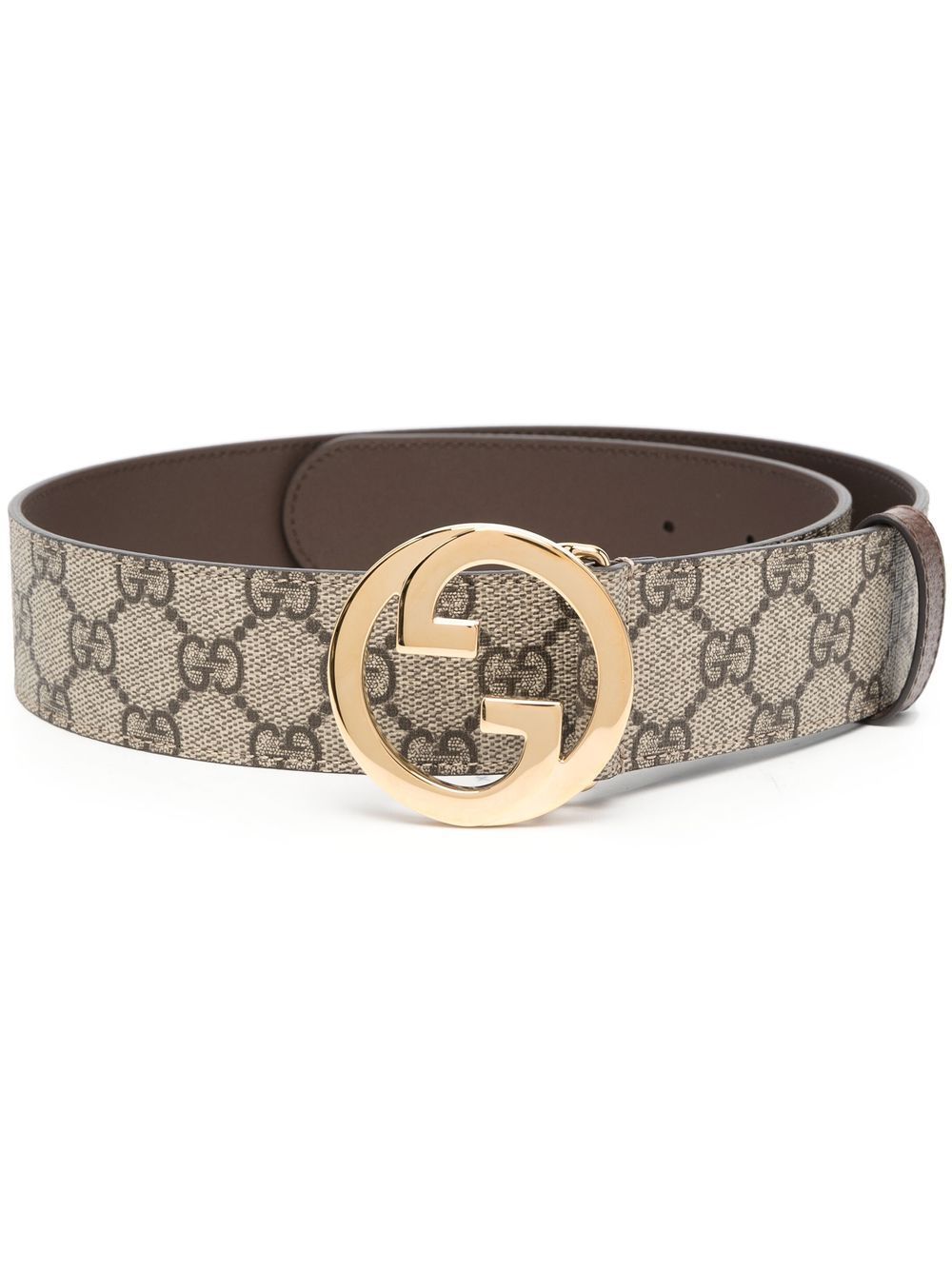 Gucci Blondie 经典印花腰带 - 中性色