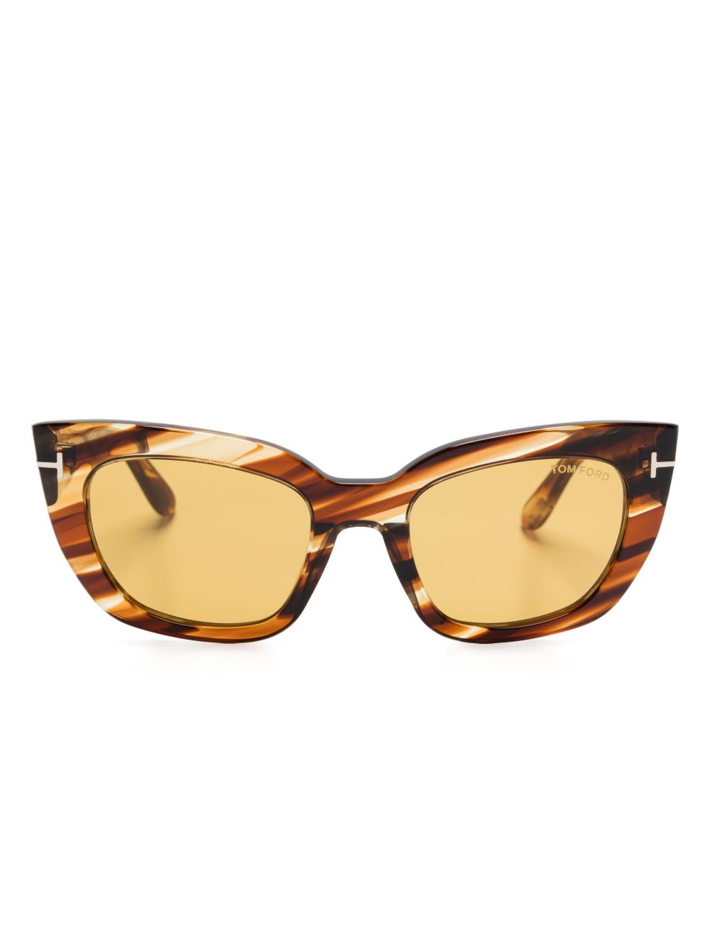 TOM FORD Eyewear Athena 太阳眼镜 - 褐色