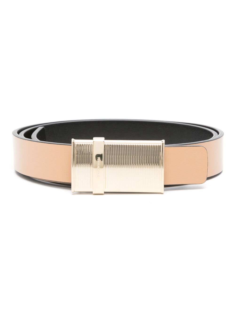 Ferragamo 双面腰带 - 黑色