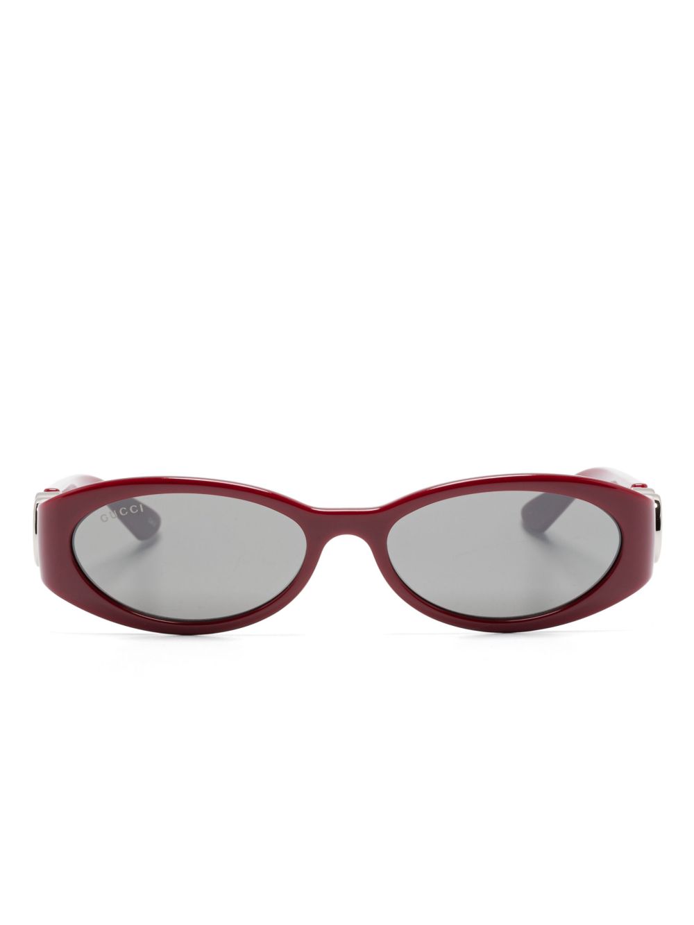 Gucci Eyewear Interlocking G 太阳眼镜 - 红色