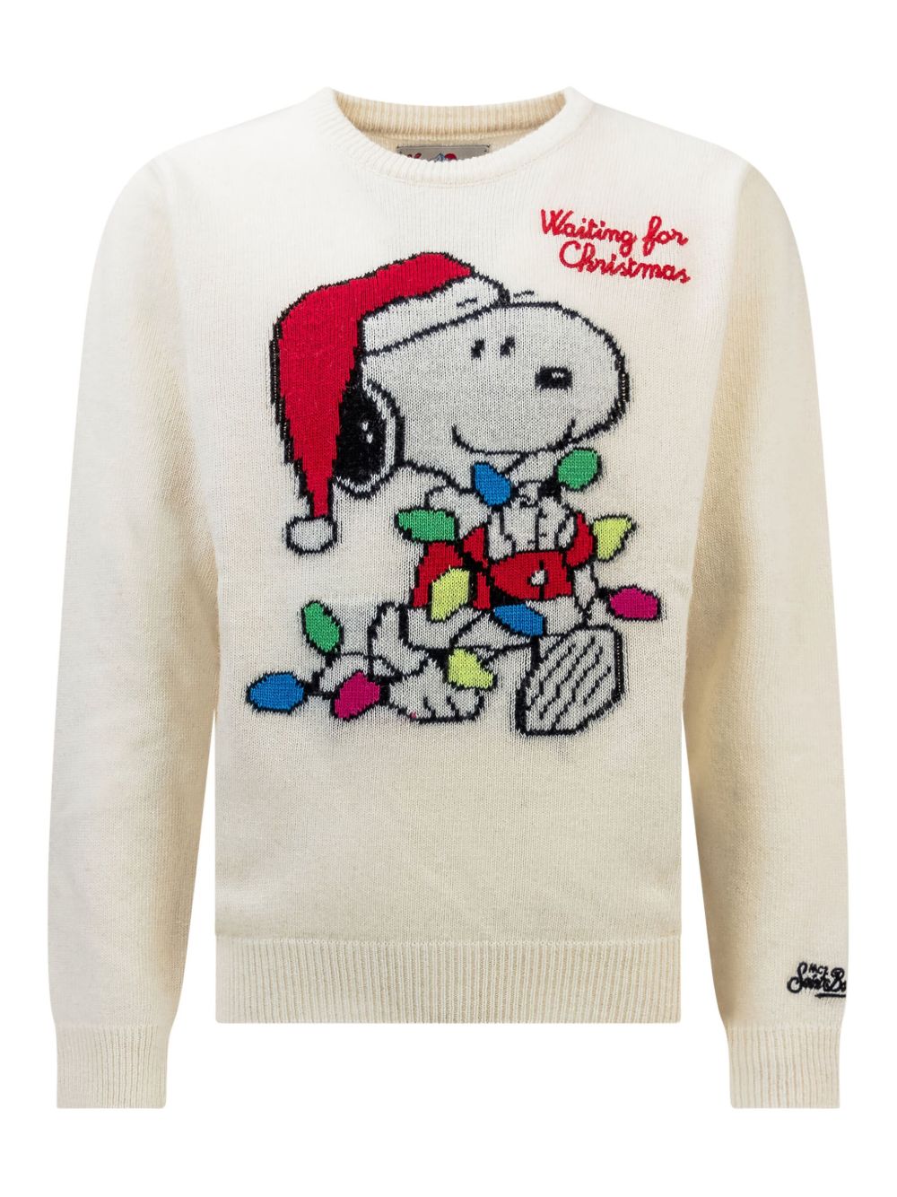 MC2 Saint Barth Kids Snoopy 毛衣 - 白色
