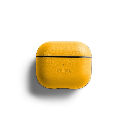 Bellroy Pod Jacket Second Edition Smooth Leather Case for Apple AirPods Marigold
