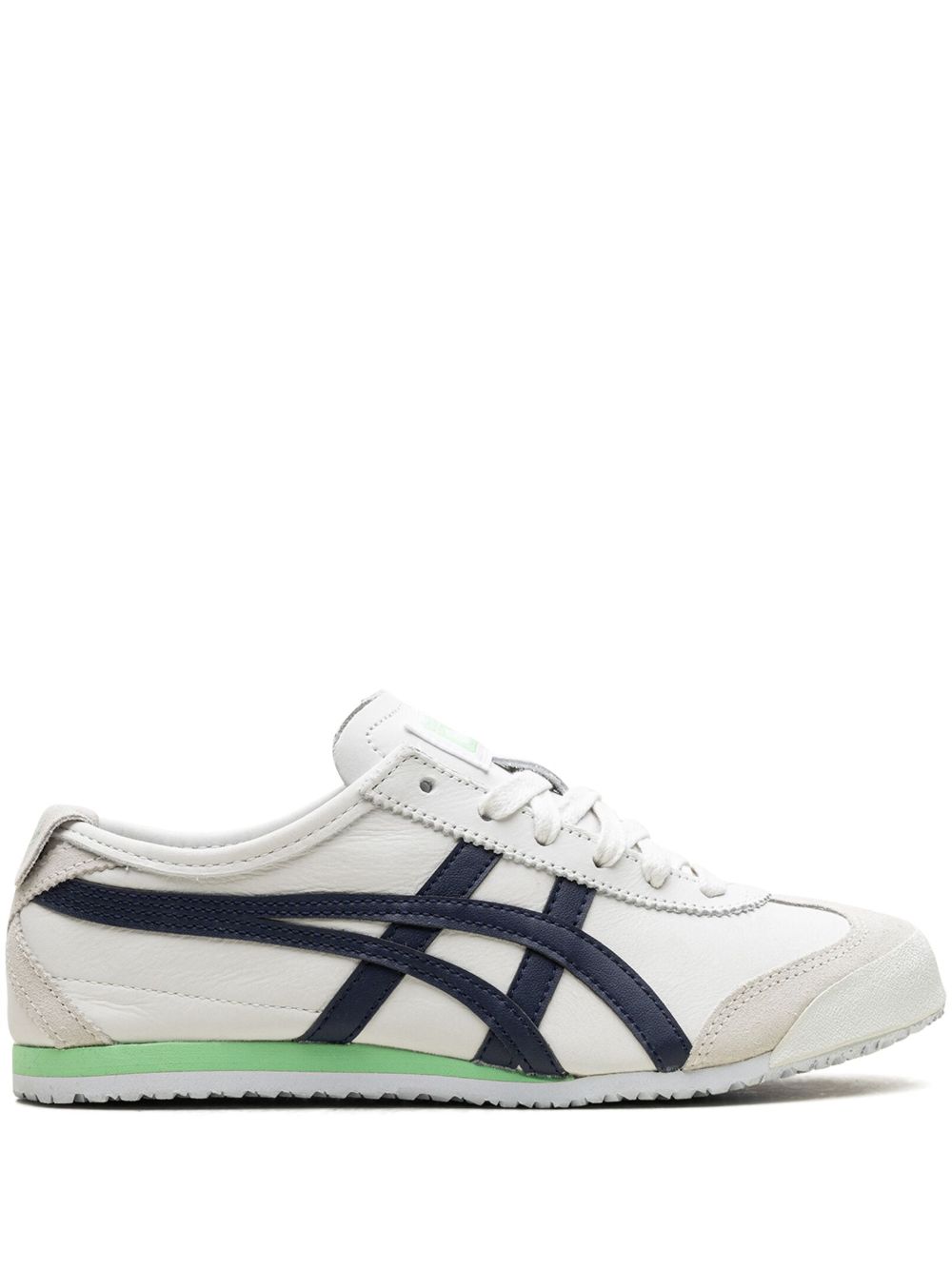 Onitsuka Tiger Mexico 66 White Peacoat Lime 运动鞋 - 白色