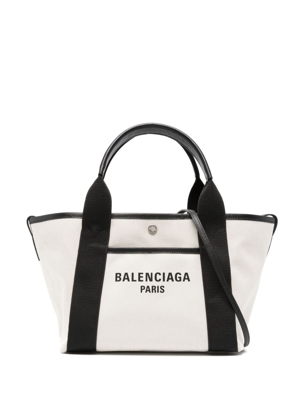Balenciaga Biarritz 小号手提包 - 中性色