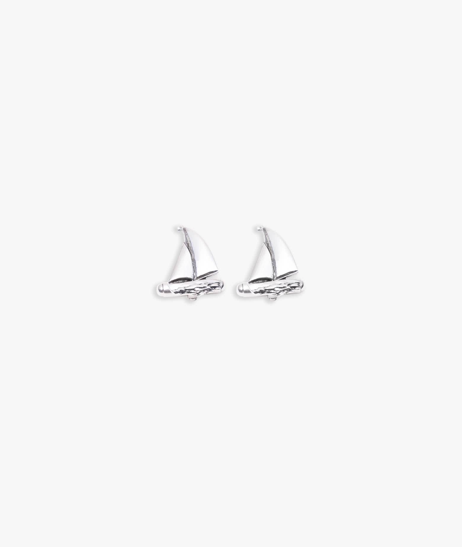 Larusmiani Cufflinks sailboat Cufflinks
