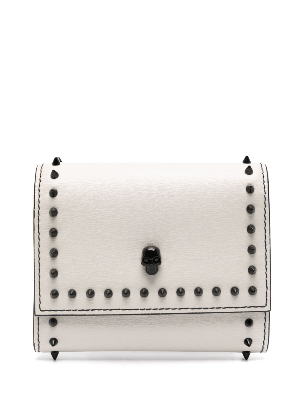Alexander McQueen Skull 钱包 - 白色