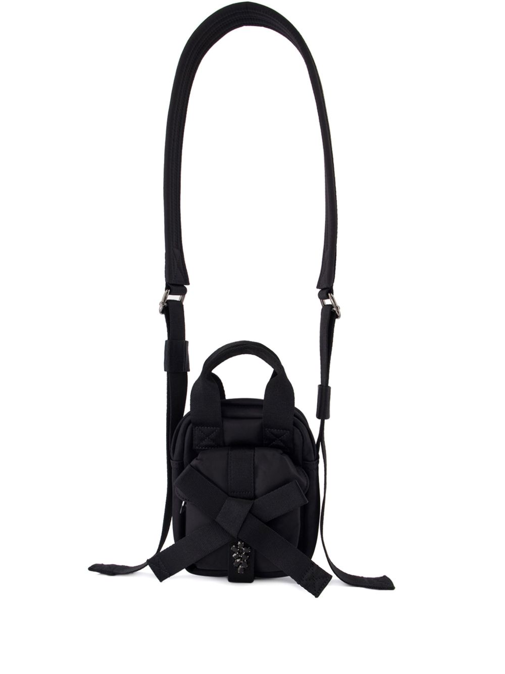 Simone Rocha Classic Bow 迷你手提包 - 黑色